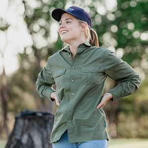 Dundee Bamboo Shirt Fatigue Long Sleeved